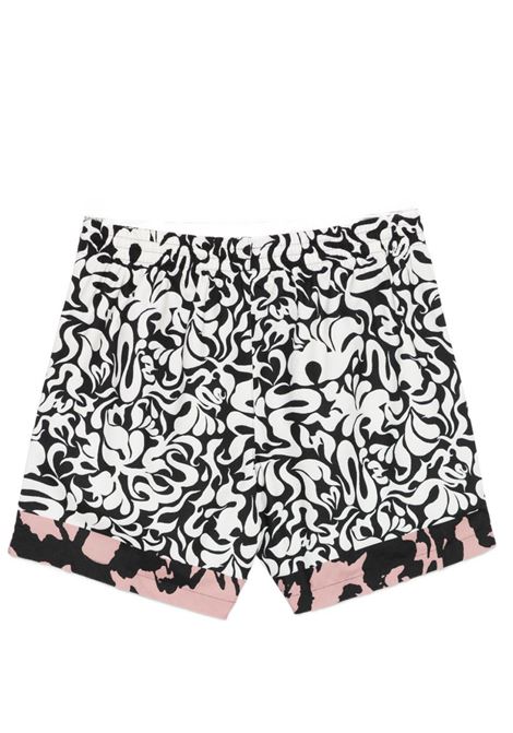 printed swin shorts man black DRIES VAN NOTEN | 261-022500-3168900